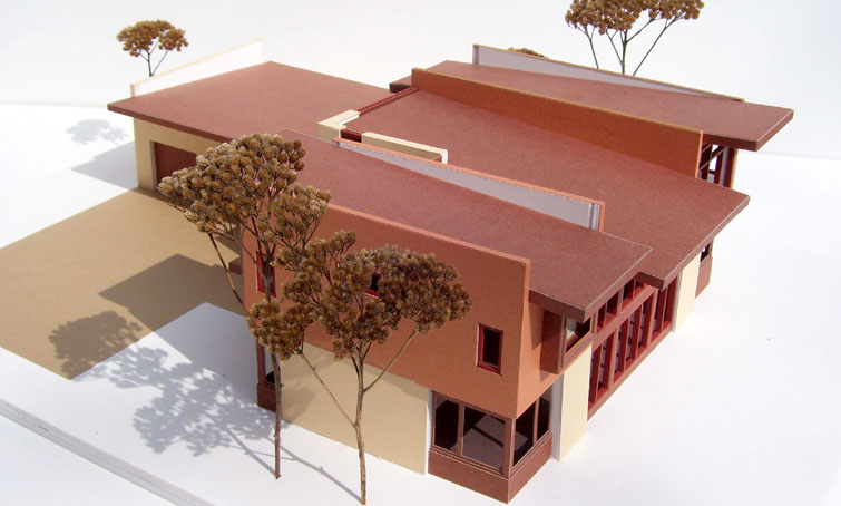 Stucco Contemporary Residence 3